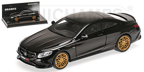 BRABUS 850 AUF BASIS MERCEDES – AMG S63 COUPE – 2015 – BLACK L.E. 350 pcs. 1:43 model