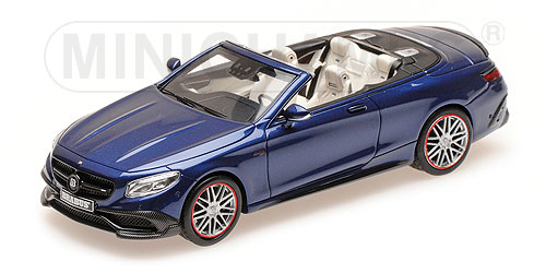 BRABUS 850 MERCEDES-AMG S 63 S-CLASS CABRIOLET – 2016 – DARK BLUE L.E. 280 pcs. 1:43 model
