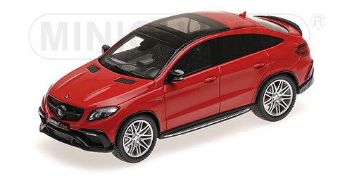 BRABUS 850 AUF BASIS MERCEDES-BENZ GLE 63 S – 2016 – RED L.E. 250 pcs. 1:43 model