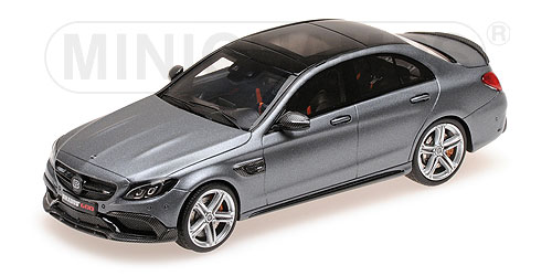 BRABUS 600 AUF BASIS MERCEDES AMG C 63 S – 2015 – GREY METALLIC MATT L.E. 250 pcs. 1:43 model