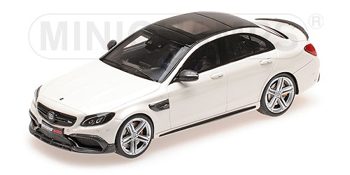 BRABUS 600 AUF BASIS MERCEDES AMG C 63 S – 2015 – WHITE L.E. 250 pcs. 1:43 model