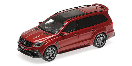 BRABUS 850 WIDESTAR XL BASED ON MERCEDES-AMG GLS 63 – 2017 – RED METALLIC L.E. 150 pcs. 1:43 model