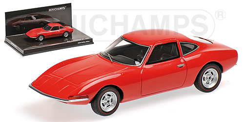 OPEL GT – 1965 – PRE-PRODUCTION – RED L.E. 250 pcs. 1:43 model
