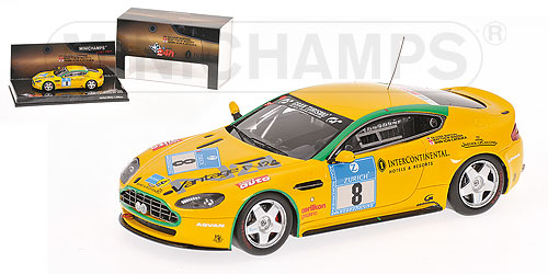 ASTON MARTIN V8 VANTAGE N24 – TEAM OLIVER MATHAI – MATHAI/MARSH/KATSURA – 24H NÜRBURGRING 2008 1:43 model
