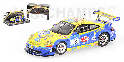 PORSCHE GT3 RSR (996) – TEAM LAND MOTORSPORT – BASSENG/STUCK/SIMON – 24H NÜRBURGRING 2008 L.E. 1208 pcs. 1:43 model