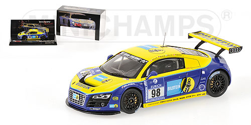 AUDI R8 LMS – PHOENIX RACING – STUCK/BIELA/PIRRO/FÄSSLER – 24H NÜRBURGRING 2009 L.E. 999 pcs. 1:43 model