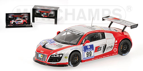 AUDI R8 LMS – PHOENIX RACING – FÄSSLER/BASSENG/STIPPLER/ROCKENFELLER – 24H NÜRBURGRING 2009 L.E. 999 pcs. 1:43 model