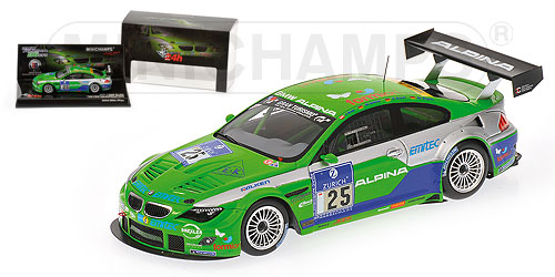 BMW ALPINA B6 GT3 – ALPINA – STUCK/REBHAN/SCHALL/ENGELS – 24H NÜRBURGRING 2009 L.E. 999 pcs. 1:43 model