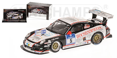 PORSCHE 911 GT3 – WEISS/JACOBS/PIETSCH/RAGGINGER – 24H NÜRBURGRING 2009 L.E. 999 pcs. 1:43 model
