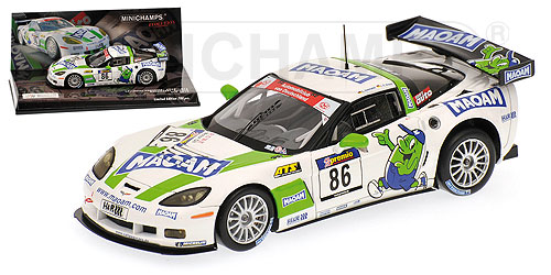 CORVETTE Z06R GT3 CALLAWAY – HOHENADEL/ARNOLD – VLN 2010 L.E. 700 pcs. 1:43 model