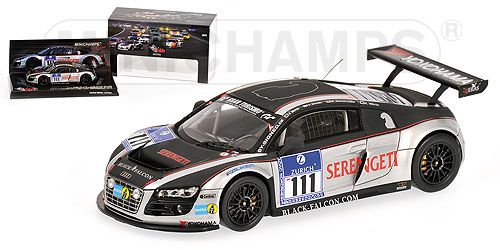 AUDI R8 LMS – MEHTA/BRESLIN/AMMERMÜLLER/WILSON – 24H ADAC NÜRBURGRING 2010 L.E. 1010 pcs. 1:43 model