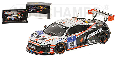 AUDI R8 – KREBS/VOGLER/NAUMANN/MÖLLER-SONNTAG – 24H ADAC NÜRBURGRING 2010 L.E. 1010 pcs. 1:43 model