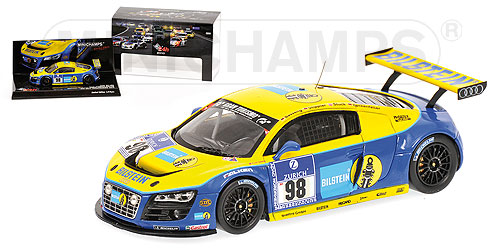 AUDI R8 LMS – BASSENG/STIPPLER/STUCK/ROCKENFELLER – 24H ADAC NÜRBURGRING 2010 L.E. 1010 pcs. 1:43 model