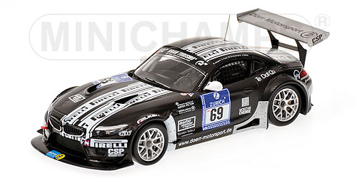 BMW Z4 GT3 – ADAMS/AUST/GROSSMANN/ÜBLER – 24H ADAC NÜRBURGRING 2010 L.E. 1010 pcs. 1:43 model