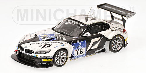 BMW Z4 GT3 – SANDSTRÖM/SÖDERLUND/ÖHLING/HARTUNG – 24H ADAC NÜRBURGRING 2010 L.E. 1010 pcs. 1:43 model