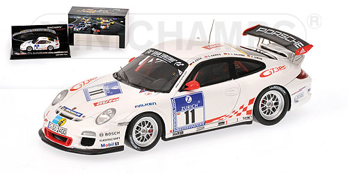 PORSCHE GT3 RS – TEAM PORSCHE AG – PATRICK/VON SAURMA/ASCH/HARRIS – 24H ADAC NÜRBURGRING 2010 L.E. 510 pcs. 1:43 model