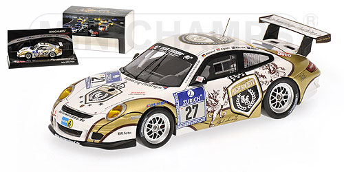 PORSCHE 997 CUP – TEAM SCUDERIA OFFENBACH e.V. – WEILAND/ALGARI/MACROW/MAWER – 24H ADAC N’RING 2010 L.E. 510 pcs. 1:43 model