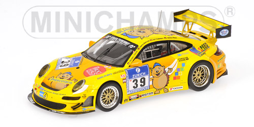 PORSCHE GT3 997 – TEAM MSPEED – FISCHER/SEEFRIED/KELLENERS/PLESSE – 24H ADAC NÜRBURGRING 2010 L.E. 510 pcs. 1:43 model