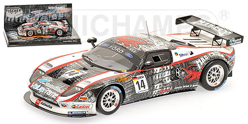 FORD GT40 – FISCHER RACING TEAM – ESKELINEN/NYGAARD – FIA GT3 EM BRNO – 2010 L.E. 400 pcs. 1:43 model