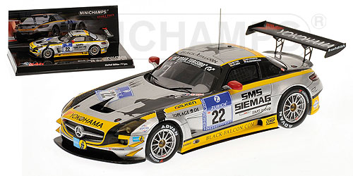 MERCEDES-BENZ SLS AMG GT3 – HEYER/JÄGER/SEYFFARTH/BLEEKEMOLEN – 24H NÜRBURGRING 2011 L.E. 711 pcs. 1:43 model