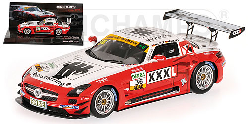 MERCEDES-BENZ SLS AMG GT3 – MS RACING – GÖTZ/MAYER – ADAC GT MASTERS 2011 L.E. 511 pcs. 1:43 model
