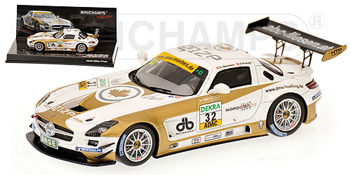 MERCEDES-BENZ SLS AMG GT3 – HEICO MOTORSPORT – BAUMANN/PROCZYK – ADAC GT MASTERS 2011 L.E. 511 pcs. 1:43 model