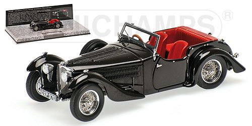 BUGATTI TYPE 57C CORSICA ROADSTER – 1938 L.E. 999 pcs. 1:43 model