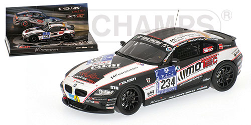 BMW Z4 3,0 SI – UNGER/ZILS/FISCHER/SCHUPP – 24H ADAC NÜRBURGRING 2011 L.E. 511 pcs. 1:43 model
