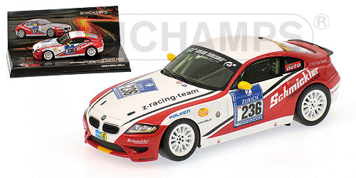 BMW Z4 M COUPE – WEIDENBRÜCK/SCHMICKLER/MERTEN/WACK – 24H ADAC NÜRBURGRING 2011 L.E. 300 pcs. 1:43 model