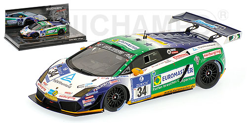 LAMBORGHINI GALLARDO LP 600 – STUCK/STUCK/STUCK/ROSTEK – 24H ADAC NÜRBURGRING 2011 L.E. 1011 pcs. 1:43 model