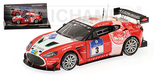 ASTON MARTIN V12 ZAGATO – BEZ/SCHUHBAUER/VON SAURMA/MARSH – 24H NÜRBURGRING 2011 L.E. 511 pcs. 1:43 model