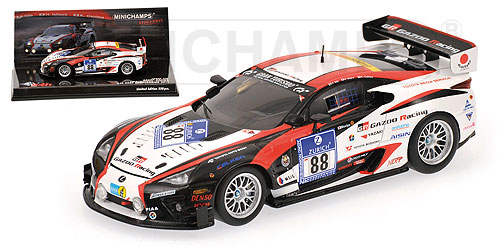 LEXUS LFA – GAZOO RACING – IIDA/ISHIURA/OSHIMA – 24H NÜRBURGRING 2011 L.E. 550 pcs. 1:43 model