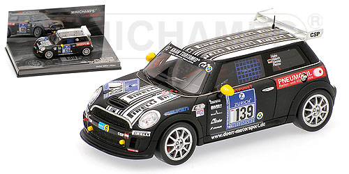 BMW MINI COOPER – HAHN/HOLOCH/KONRAD/PENNO – 24H ADAC NÜRBURGRING 2011 L.E. 250 pcs. 1:43 model