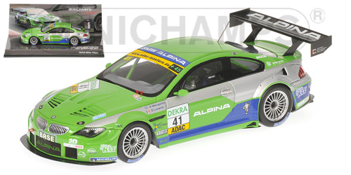 BMW ALPINA B6 GT3 – TEAM ENGSTLER – MARGARITIS/LUNARDI – ADAC GT MASTERS 2011 L.E. 750 pcs. 1:43 model
