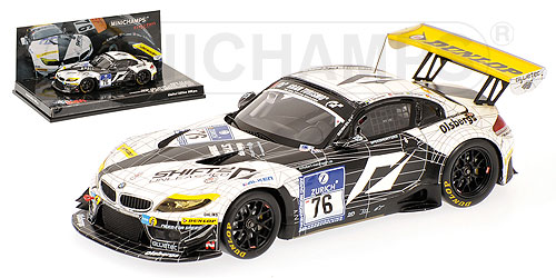 BMW Z4 GT3 – SANDSTRÖM/MILNER/LARSSON/HÜRTGEN – 24H ADAC NÜRBURGRING 2011 L.E. 500 pcs. 1:43 model