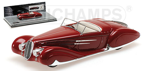 DELAHAYE TYPE 165 CABRIOLET – 1939 L.E. 1948 pcs. 1:43 model