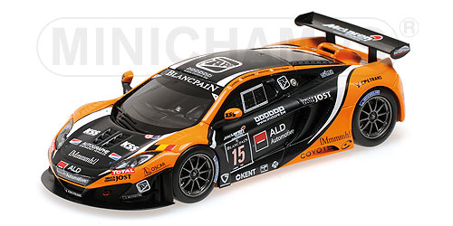 MCLAREN 12C GT3 – BOUTSEN GINION RACING – BOVY/BROGGI/THIRY/VIGNALI – 24H SPA 2012 L.E. 512 pcs. 1:43 model