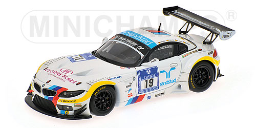 BMW Z4 GT3 – MÜLLER/MÜLLER/ALZEN/ADORF – 24H ADAC NÜRBURGRING 2012 L.E. 450 pcs. 1:43 model