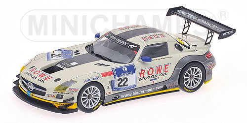 MERCEDES-BENZ SLS AMG GT3 – GRAF/JÄGER/ROLOFF/SEYFFARTH – 24H NÜRBURGRING 2012 1:43 model