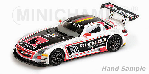 MERCEDES-BENZ SLS AMG GT3 – BASSENG/WINKELHOCK – FIA GT WORLD CHAMPIONSHIP WM 2012 L.E. 312 pcs. 1:43 model