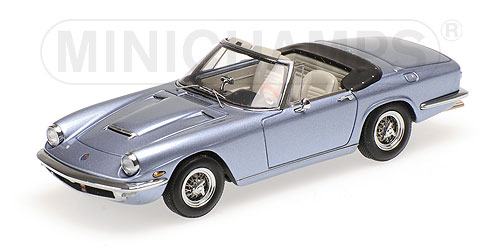 MASERATI MISTRAL SPYDER – 1964 – LIGHT BLUE METALLIC 1:43 model