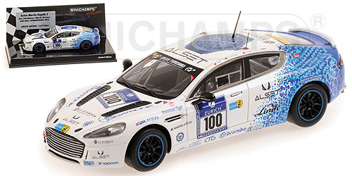 ASTON MARTIN RAPIDE S – BEZ/SCHUHBAUER/MARCH/KATSURA – 24H NÜRBURGRING 2013 L.E. 513 pcs. 1:43 model