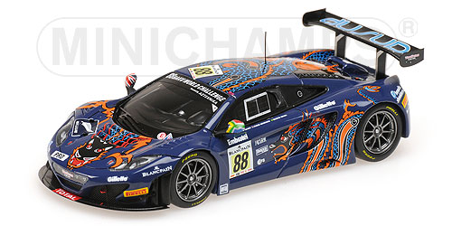 MCLAREN 12C GT3 – VON RYAN RACING – BARFF/GOODWIN/SENNA – 24H SPA 2013 L.E. 513 pcs. 1:43 model