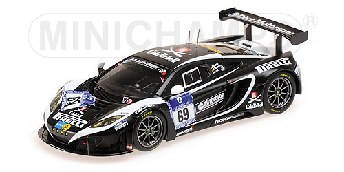MCLAREN 12C GT3 – ADAMS/KENTENICH/KLASEN/TENCHINI/KOX – DOERR MOTORSPORT – 24H NÜRBURGRING 2013 L.E. 513 pcs. 1:43 model