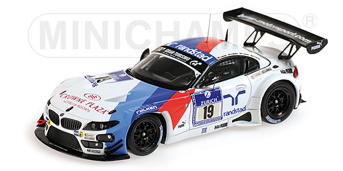 BMW Z4 GT3 – BMW TEAM SCHUBERT – MÜLLER/MÜLLER/ALZEN/FARFUS – 24H NÜRBURGRING 2013 L.E. 513 pcs. 1:43 model