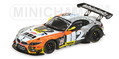 BMW Z4 GT3 – TDS RACING – HASSID/BADEY/THIRIET/BECHE – 24H SPA 2013 L.E. 513 pcs. 1:43 model