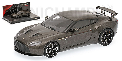 ASTON MARTIN V12 ZAGATO – 2012 – SILVER L.E. 500 pcs. 1:43 model