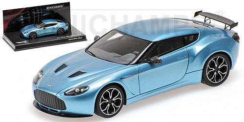 ASTON MARTIN V12 ZAGATO – 2012 – ALBA BLUE 1:43 model