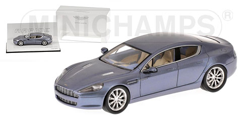 ASTON MARTIN RAPIDE – 2009 – BLUE METALLIC L.E. 750 pcs. 1:43 model