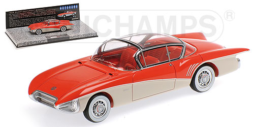 BUICK CENTURION CONCEPT – 1956 – RED/WHITE L.E. 999 pcs. 1:43 model